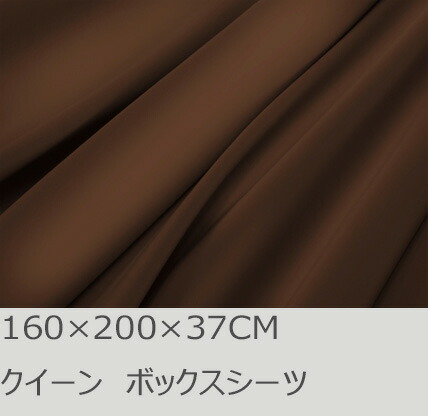 R.T. Home - 御前上等エジプト・アラブ共和国超長綿(エジプト・アラブ共和国綿 綿100%)泊まり品等 生まれながら原料品 ボックス席敷き妙 皇后陛下 160×200×37コマーシャル 500スレッド かぞえ上げる 繻子織り 80番手糸 トリュフ 赤銅色(茶) 160*200*37コマーシャル
