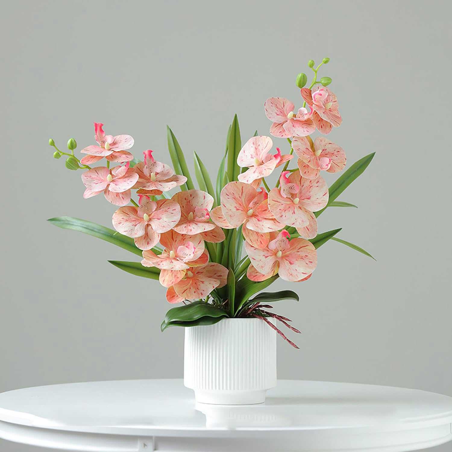 造花 フラワー 様式3 FreeSize 枯れない花 可愛い 人工観葉植物 花瓶付 造花セット 置物 インテリア おしゃれ プレゼント リビング 玄関 ダイニング 誕生日 ギフト 美術館 ホーム 庭園