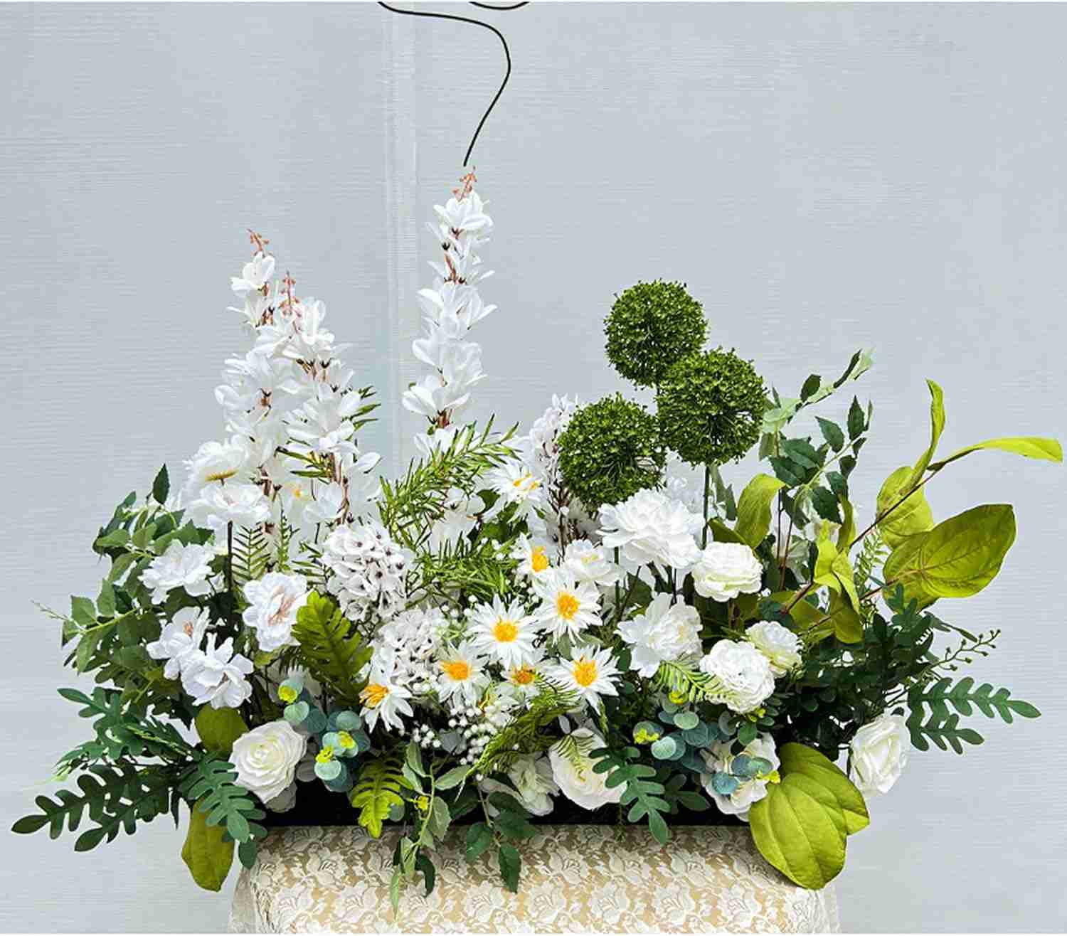 造花 観葉植物 フラワーアレンジメント シルクフラワー F インテリア 屋外 本物そっくり 自然でリアル 室内 ホーム ベランダ 飾り用 柔らかい フラワーガイド 結婚式装飾 フラワーボックス カラー