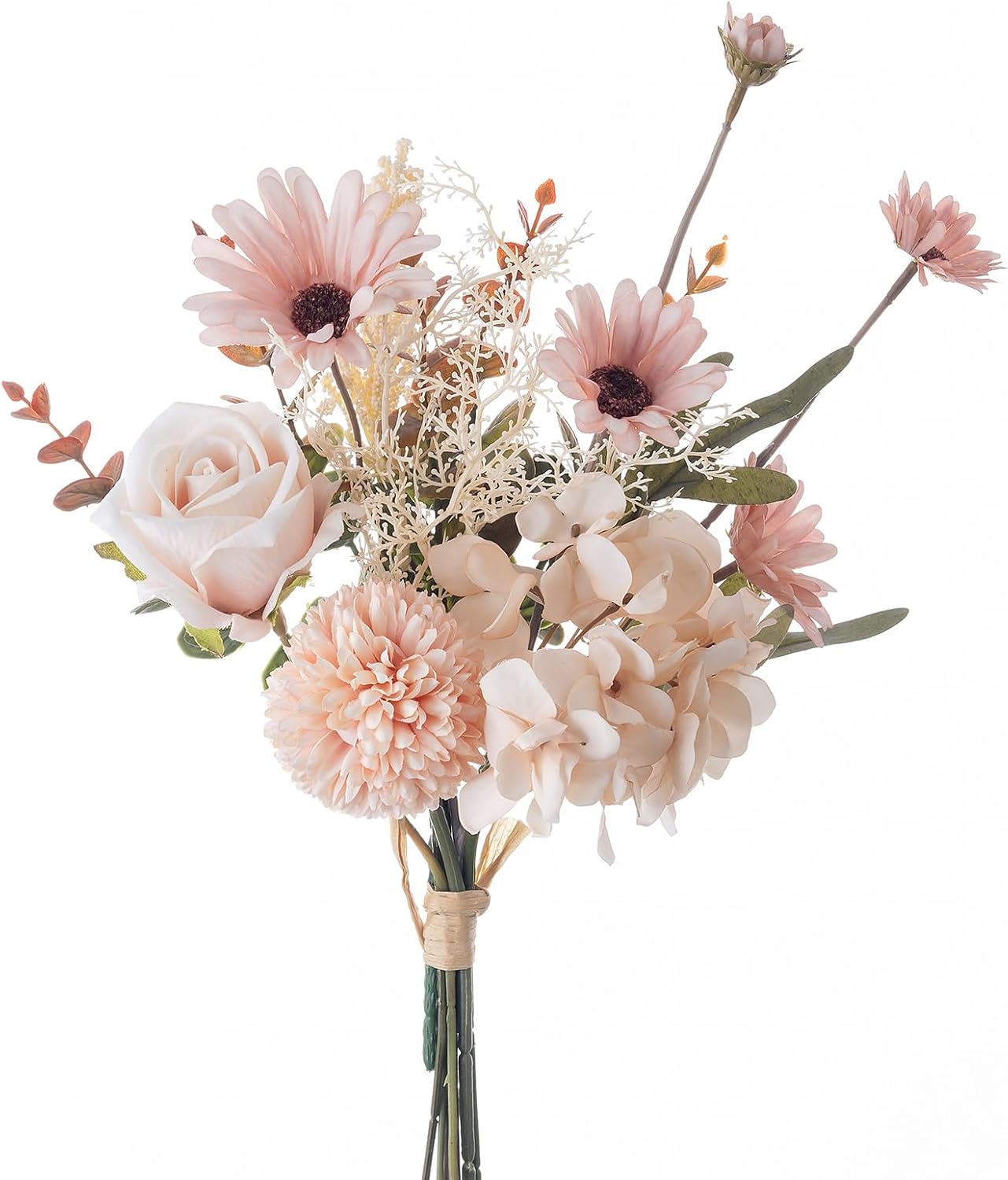 造花 ブーケ ウェディングブーケ 花束 薔薇 バラ 紫陽花 蒲公英 菊 デイジー キレイ おしゃれ 枯れない エターナル ブライダルブーケ 結婚式 インテリア 壁掛け 前撮り 花飾り お月見 小物 ヘ