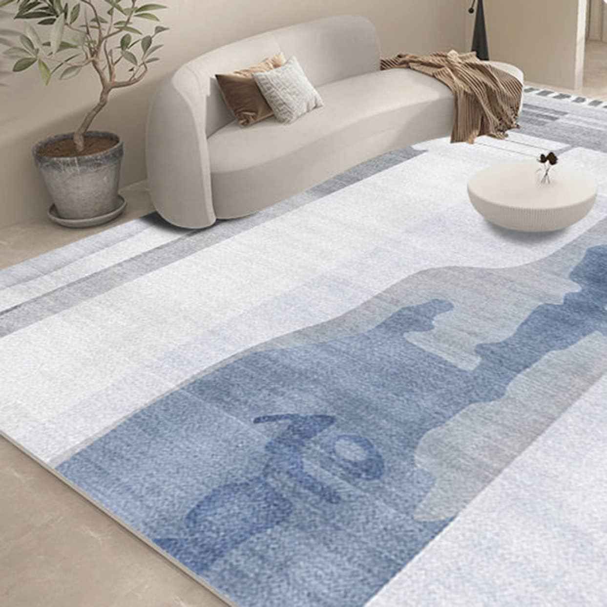 ラグ 洗える 80x120cm ラグマット カーペット 北欧風 短毛 長方形 夏 カラー7 花柄 大きいサイズ 滑り止め 低反発 マイクロファイバー モダン オシャレ ホットカーペット対応 防ダニ リ