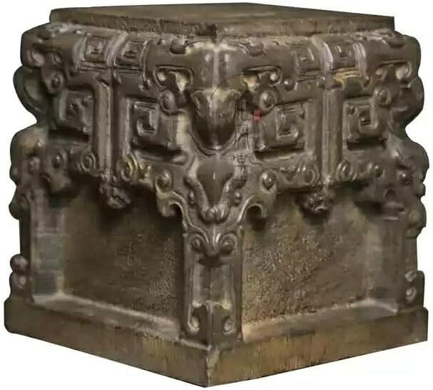 仏具 四角台座 仏像台 大(高さ21cm&times;巾19cm)青石製 置物 仏壇用仏具/仏像置台｜デイリーパレット店