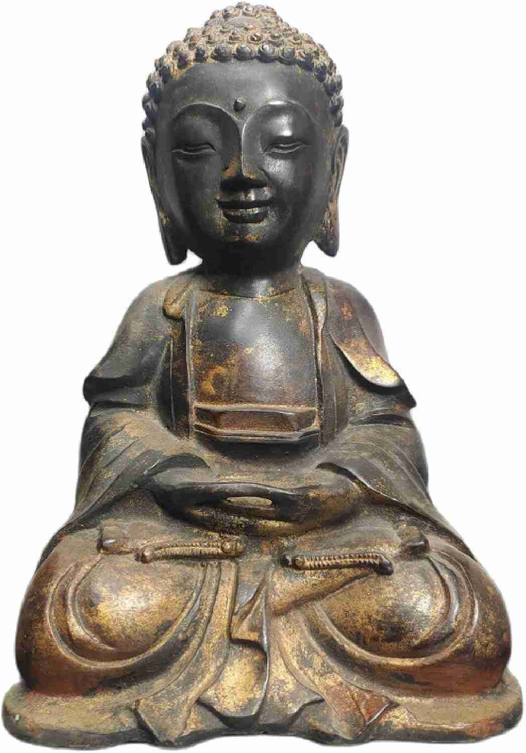 デイパレ 仏像 釈迦誕生仏 22cm漆仕上げ 蝋型/青銅（ブロンズ）製 お釈迦様 置物 はなまつり 花祭り仏具 灌佛盤 灌仏会 お釈迦さま像 仏像 フィギュア 銅器｜デイリーパレット店