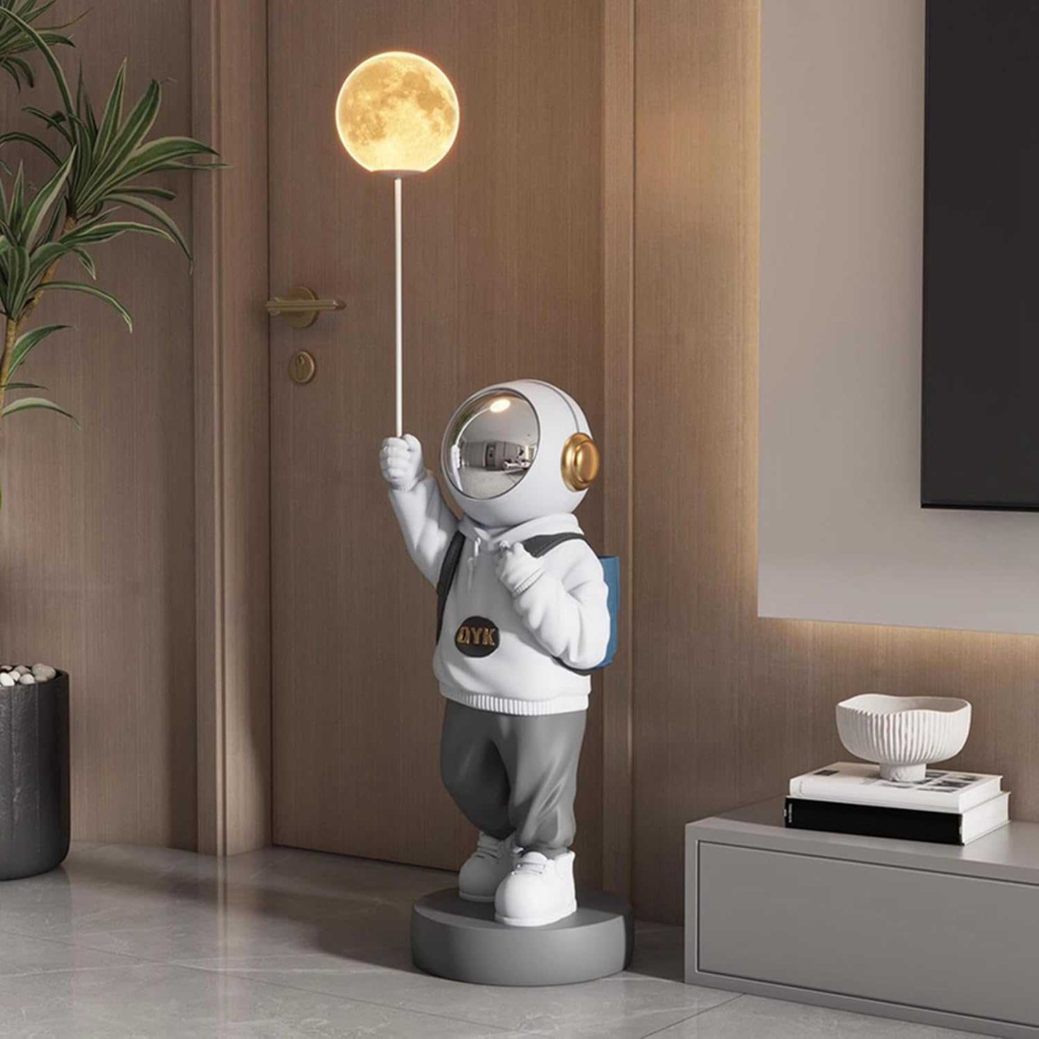 宇宙飛行士の置物 宇宙飛行士の彫刻 レジン 宇宙員像 ギフト オーナメント クリエイティブ 部屋の装飾 男性用 タイプ7 家庭 工芸 デスクトップ F 寝室の装飾 卓上装飾 リビングルーム オフィス