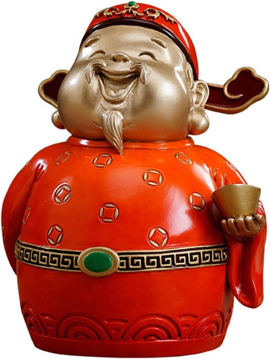 黄銅製 宝を持った財神 財神 仏像 神像 風水グッズ 置物 真鍮 財運 金運 開運 金運祈願 玄関 商売繁盛祈願 厄除け お守り 風水 雑貨 会社 リビングルーム オフィス インテリア 縁起物 店飾り