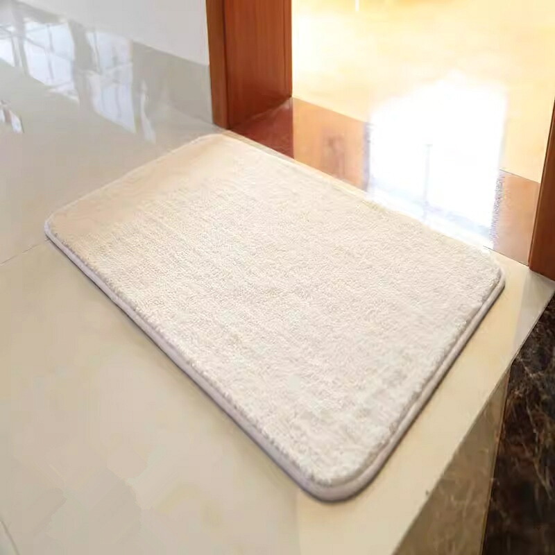 110&times;180cm 玄関マット 室内ラグ 台所カーペット 長方形 ふわふわ 滑り止めマット 吸水 速乾 フロアマット 足拭きマット キッチンマット 洗えるラグ シンプル 抗菌 防臭 洗える 浴室 足ふきマット インテリアに馴染む 玄関マット 北欧 ナチュラル 無地 室内｜デイリーパレット店