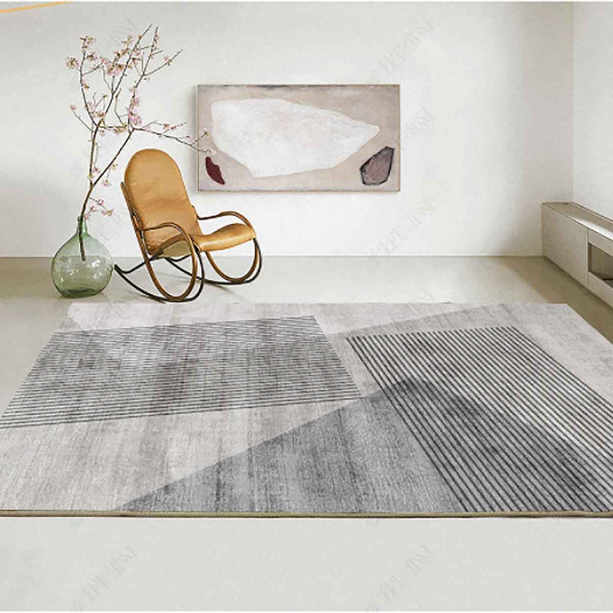 カーペット ラグマット ラグ 滑り止め付き センターカーペット 模造カシミヤ 3畳4畳5畳6畳 厚み 長方形 絨毯 抗菌防臭 防ダニ 床暖房対応 シャギーラグ 絨毯 滑り止め付き ふわふわ サラサラ