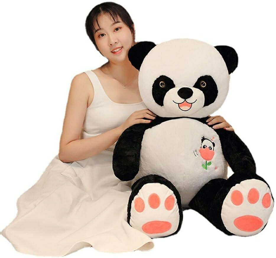 抱き枕 愛くるしげ ぬいぐるみ 60糎 やわらかい ふわふわ 毛の荒物 ジャイアントパンダ 面白おかしい 馬鹿でかい 座蒲団 枕 生まれ落ちる日 差し上げ物 差し上げ物