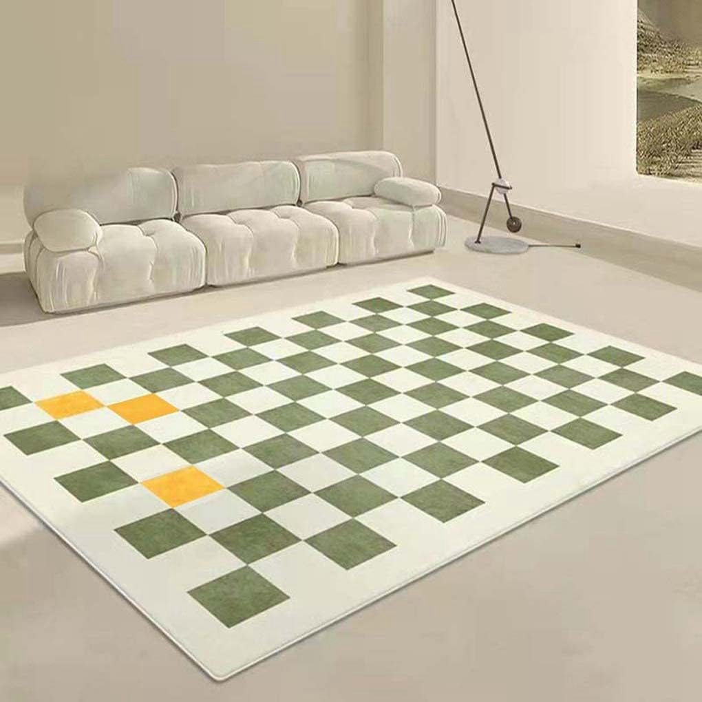 引っ敷き 上滑り打ちきり付 洗える 矩形 50x80珊 北欧風 照合のしるし柄 緑であること 引っ敷き ふわふわ 朦々たる 引っ敷き 秋冬 熱っぽい引っ敷き相応う 生あたたかい 抗菌防臭 防音 引っ敷き 1年中使える 好いたらしい