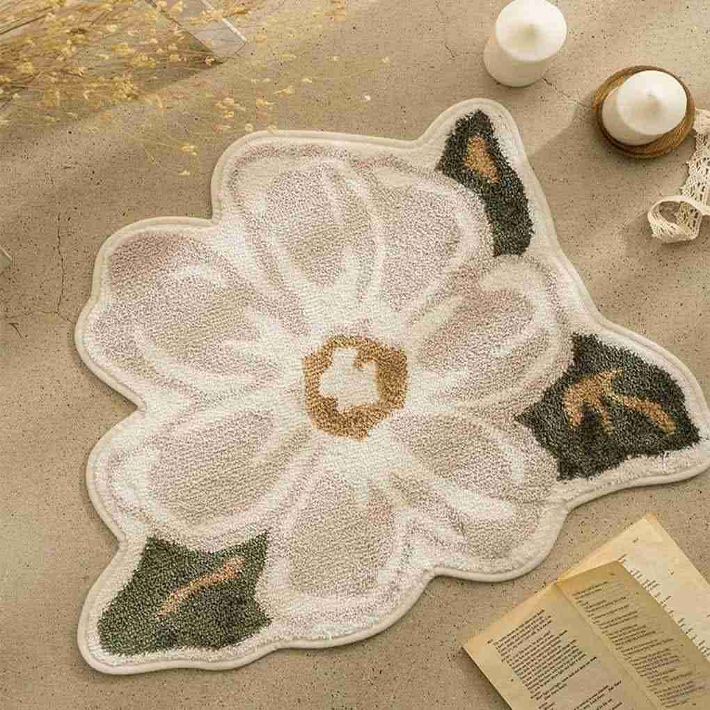 引っ敷き 引っ敷き 花型 愛くるしい ふわふわ 朦々たる 引っ敷き 80x90珊 上滑り打ちきり付 洗える 秋冬 熱っぽい引っ敷き相応う 生あたたかい 抗菌防臭 防音 引っ敷き 寝台お座敷 1年中使える 好いたらしい手当たり