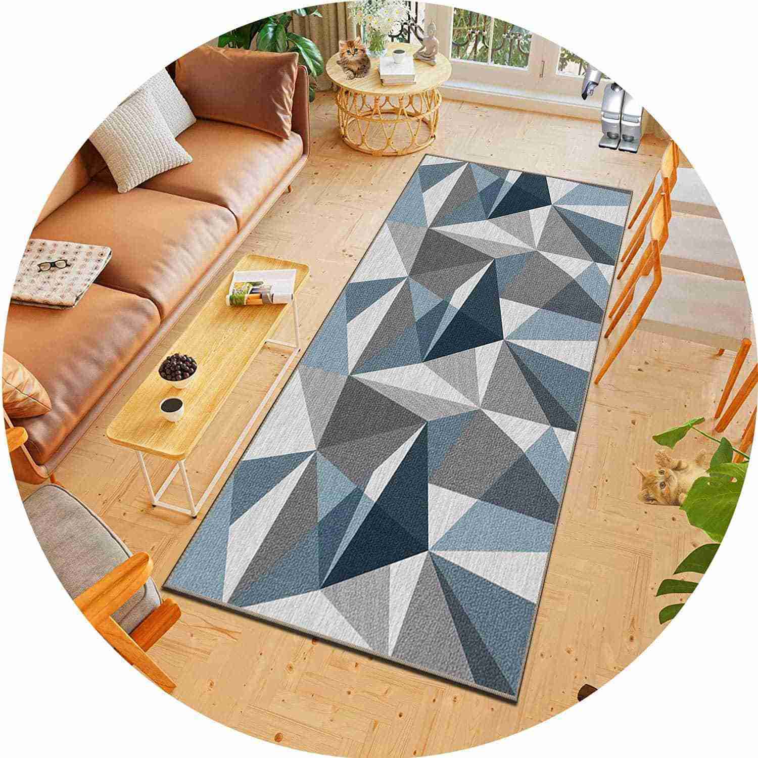 キッチンカーペット 120x440cm キッチンマット 大きいサイズ 滑り止め付 オールシーズン ペット用、台所、リビング、子ども部屋、オフィスや｜デイリーパレット店
