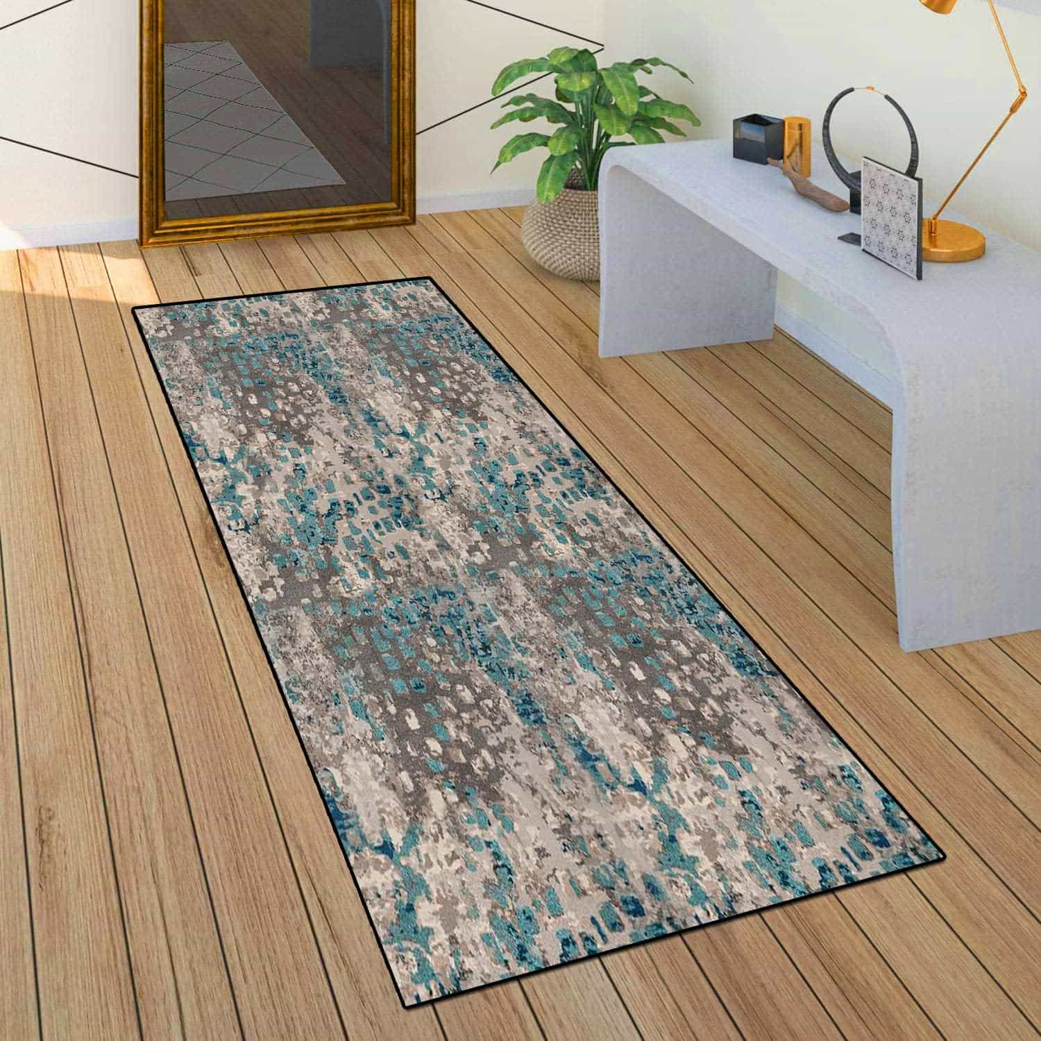 廊下マット 50x340cm ずれない 廊下敷き 階段カーペットマット ずれない 洗える リビング、ダイニング、キッチン、ペットマット、廊下、玄関などいろんな場所で使用可能|デイリーパレット店