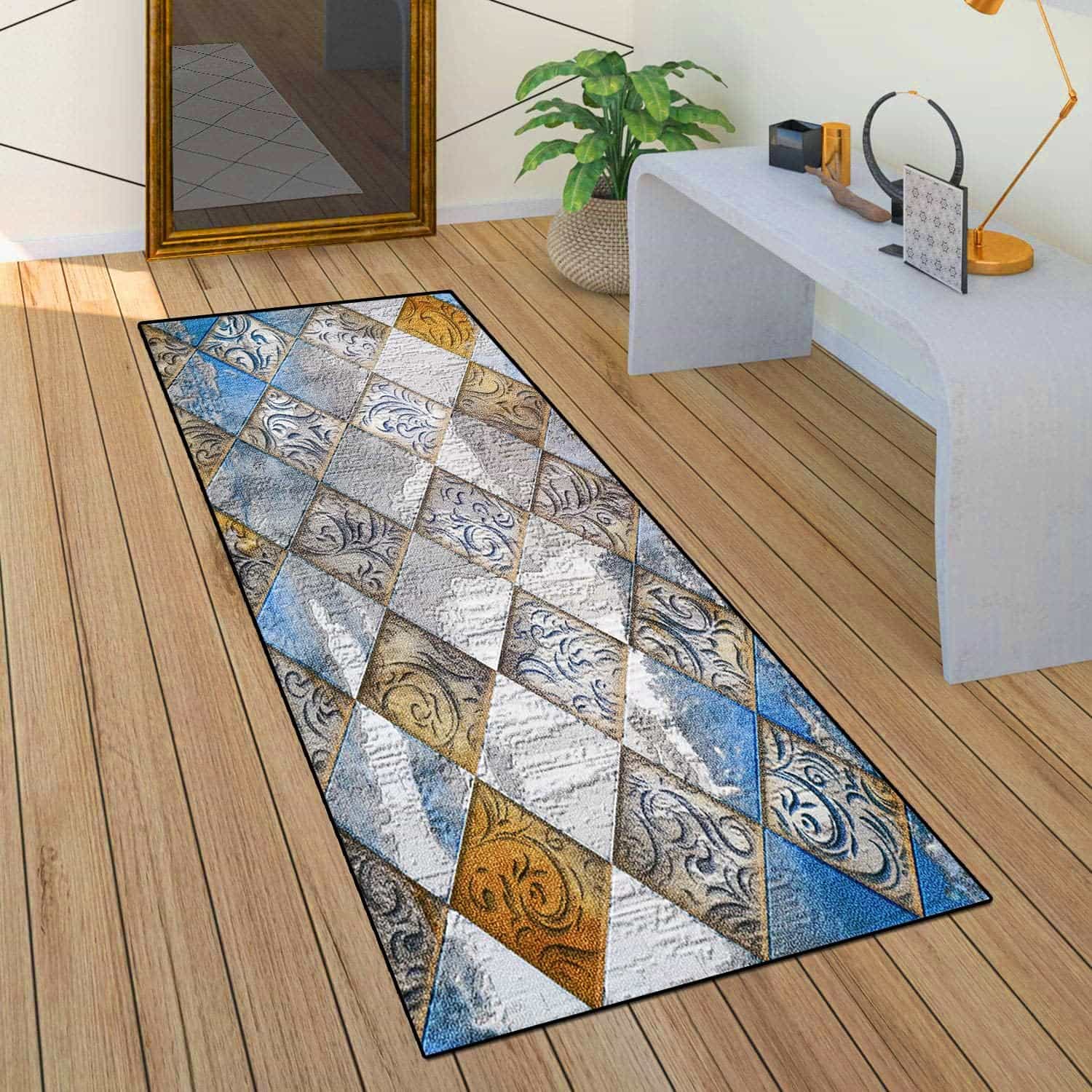 廊下敷きカーペット 50x300cm ロングマット 廊下 キッチン カーペット サイズ選べる 滑り止め付 オールシーズン ペット用、台所、リビング、子ども部屋、オフィスや｜デイリーパレット店