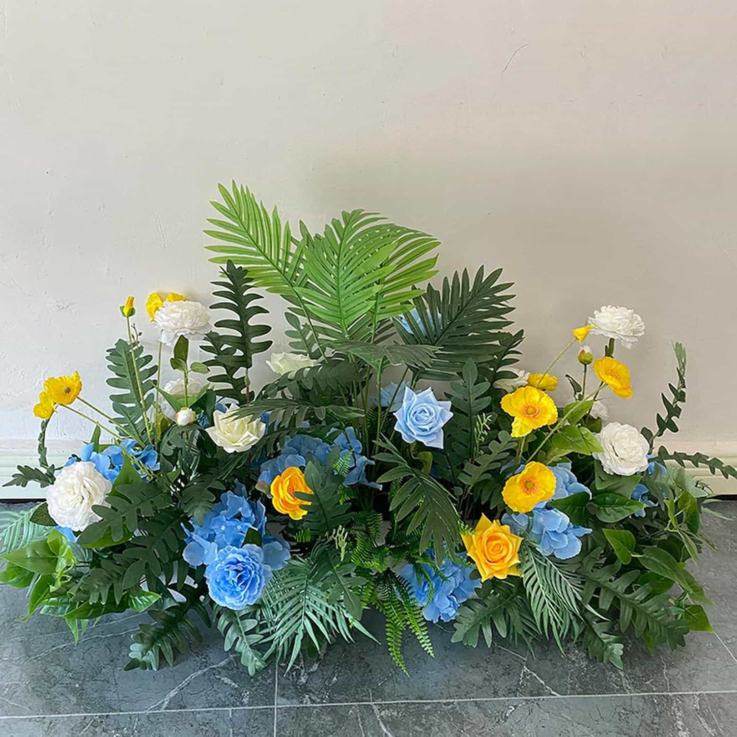 造花 観葉植物 インテリア 花の列 シルクフラワー フラワーアレンジメント 結婚式の道具 フラワー3 パーティー 触れる時に真実な感 細工が丁寧 バラ花 F 花園 ガーデン造園 バラ花 組み合わせ フ｜デイリーパレット店