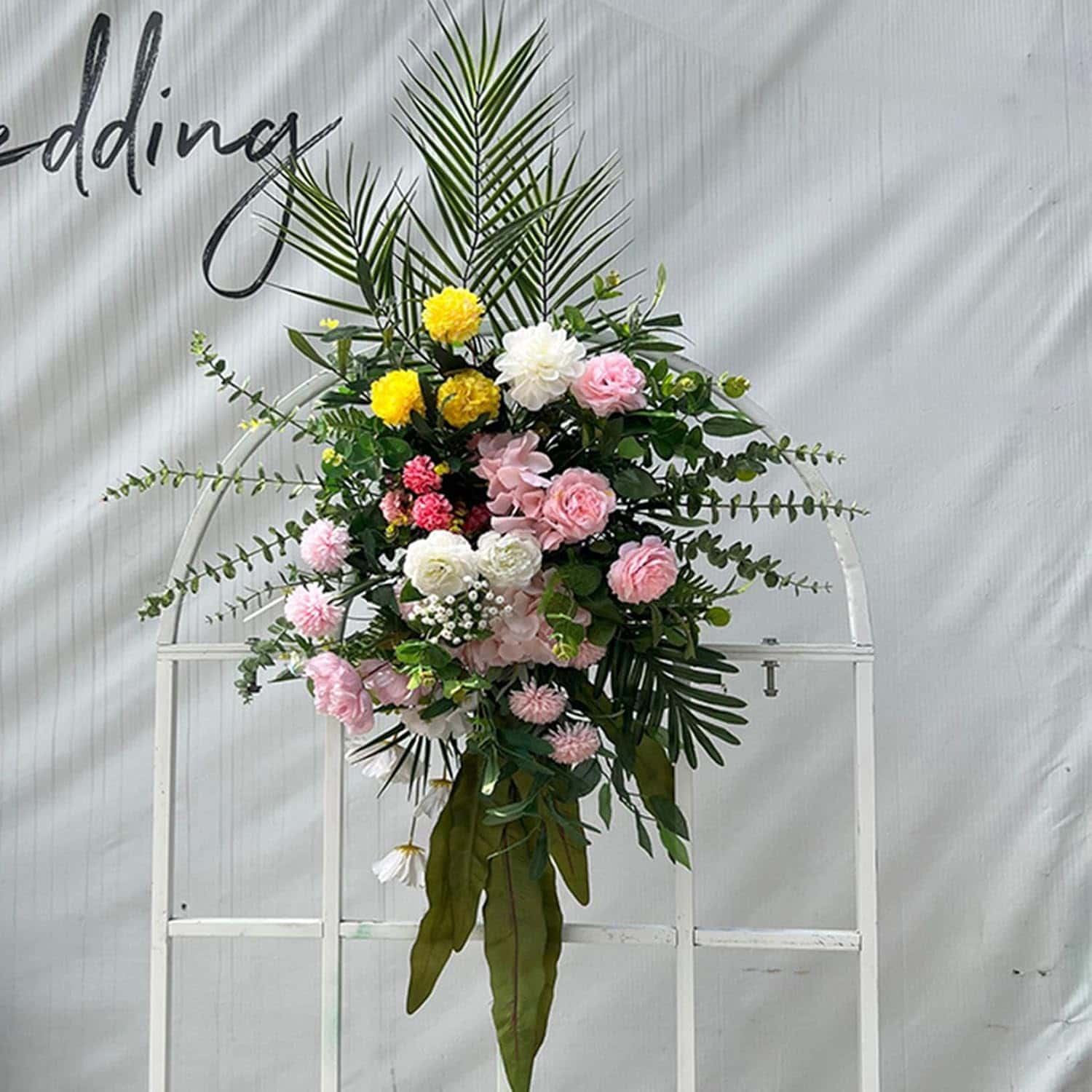 造花 観葉植物 インテリア フラワー16 花の列 シルクフラワー フラワーアレンジメント 結婚式の道具 パーティー 触れる時に真実な感 細工が丁寧 F バラ花 花園 ガーデン造園 バラ花 組み合わせ|デイリーパレット店