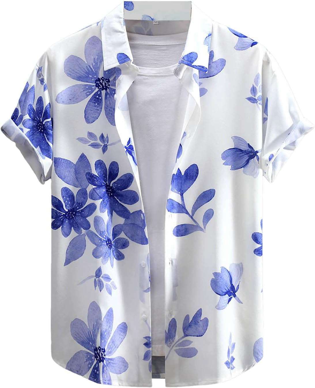 アロハシャツ メンズ ワイシャツ 大きいサイズ半袖 柄シャツ メンズシャツ 薄手 夏 アロハビーチシャツ 通気性 速乾 超軽量 ルーズプリント サマーハワイシャツ 花柄 鮮やか カジュアル お兄系 お