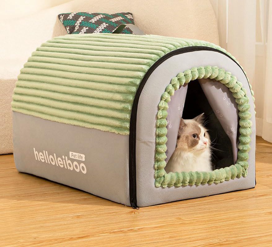 Daily Palette 2 in 1犬 ベッド ドーム ペットベッドドーム 冬,猫 ドーム型ベッド,犬 ハウス ドーム猫 ハウス 冬,猫 ハウス,猫はうす ドーム,犬 家,猫 家 猫ベッドドーム型ペットべっと 犬 ドーム冬,｜デイリーパレット店