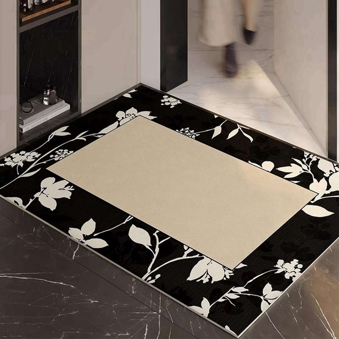 玄関マット 室内 ラグマット 洗える 入口マット おしゃれ お風呂マット 滑り止め ラグ 屋外 泥落とし 耐磨耗性 軽量 屋内 マット ギャッベ おしゃれ 玄関 洗面所 吸水性いい ふわふわ 速乾 す