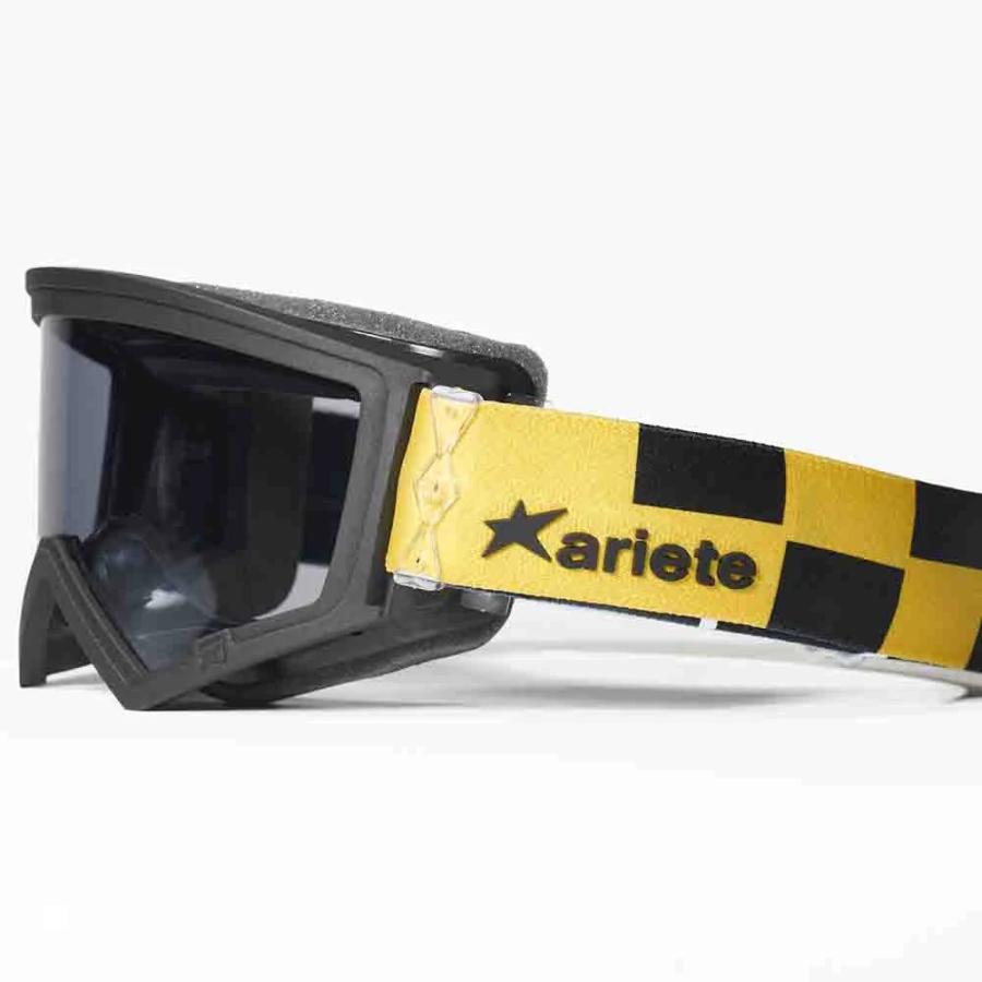 ariete (アリート) PURAVIDA-PURAゴーグル スモークレンズ イエロー/ブラック 14970-VNGN|バイクパーツ・用品 ラバーマーク
