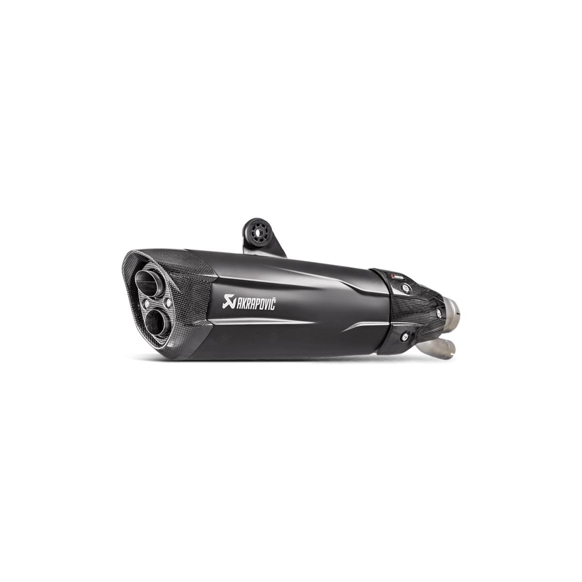 AKRAPOVIC (アクラポビッチ) スリップオンライン (チタンブラック) マフラー ユーロ規制対応 BMW S1000RR 正規品｜バイクパーツ・用品　ラバーマーク