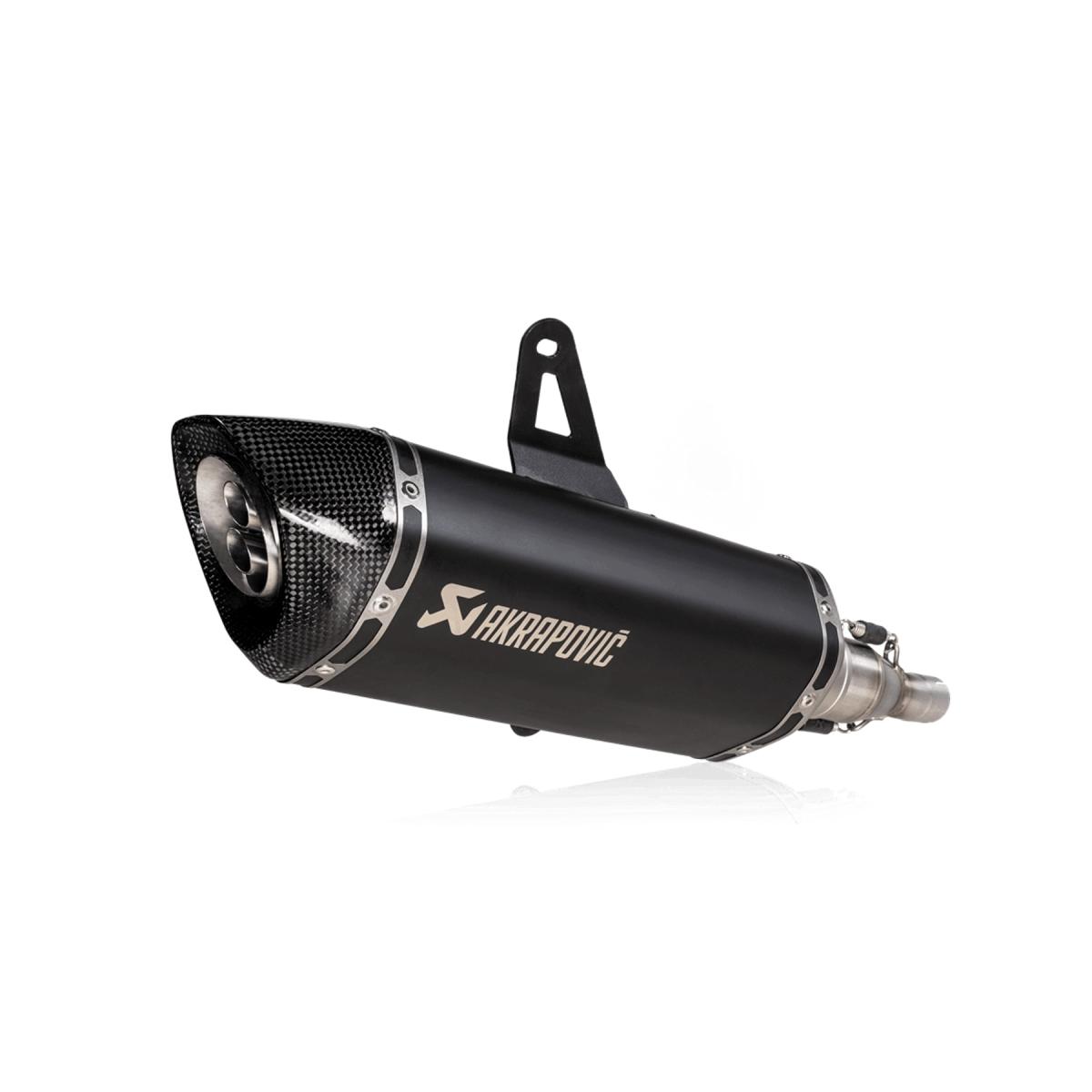 AKRAPOVIC (アクラポビッチ) スリップオンライン チタン ブラック EC ITALJET Dragster125/200 S-IT125SO1-HRTBL|バイクパーツ・用品 ラバーマーク