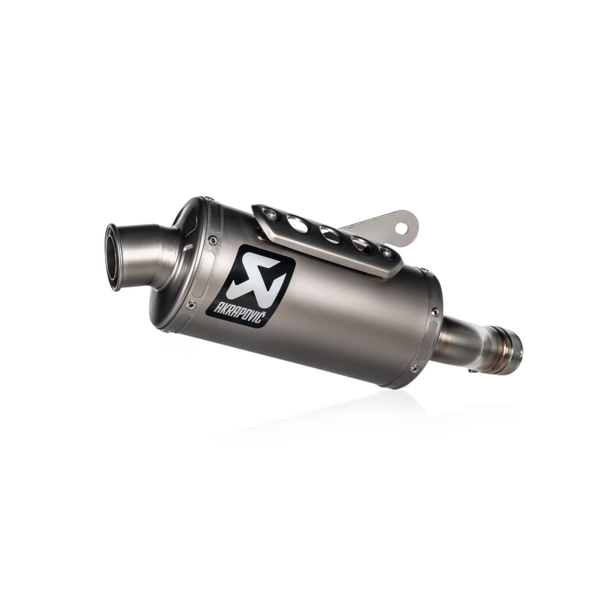 AKRAPOVIC (アクラポビッチ) スリップオンライン チタン JMCA Triumph Scrambler400X/Speed400 【型式:8BL-TTA400】 S-T4SO1-HDTJPP｜バイクパーツ・用品　ラバーマーク
