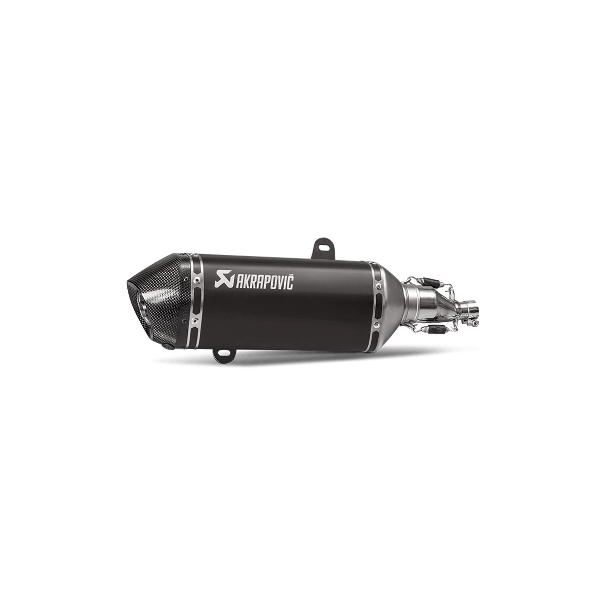 AKRAPOVIC (アクラポビッチ) スリップオンライン (ステンレス) マフラー ユーロ規制対応 VESPA ベスパ GTS 125/150 I.E SUPER 正規品｜バイクパーツ・用品　ラバーマーク