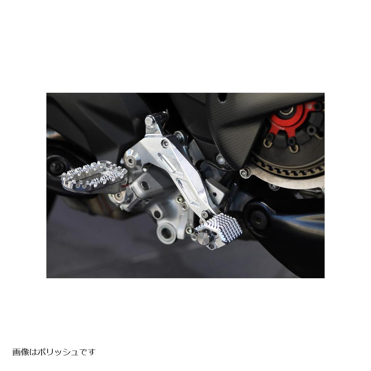 AELLA (アエラ) ブレーキペダル・ハイレジスタータイプ :ブラック MultistradaV4 /RS AE-46027-BK｜バイクパーツ・用品　ラバーマーク