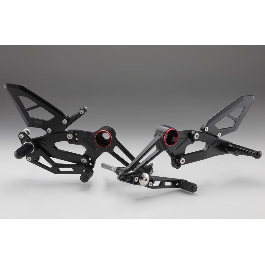 AELLA(アエラ) ライディングステップキット ブラック APRILIA RS660 AE-10099-BK