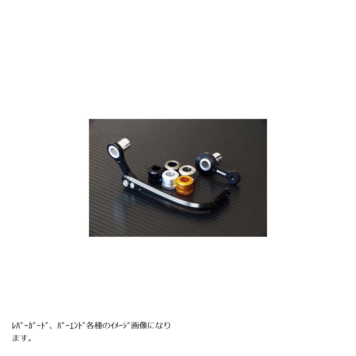 BABY FACE (ベビーフェイス) レバーガード ブラック φ30用 HONDA純正ウエイト付用 005-LG20HBK｜バイクパーツ・用品　ラバーマーク