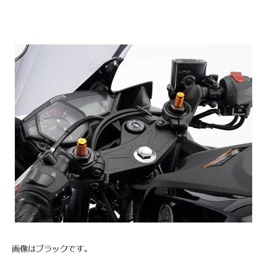 優れた品質 ベビーフェイス フロントフォークトップキャップ ブラック YZF-R25 005-Y0006BK fucoa.cl