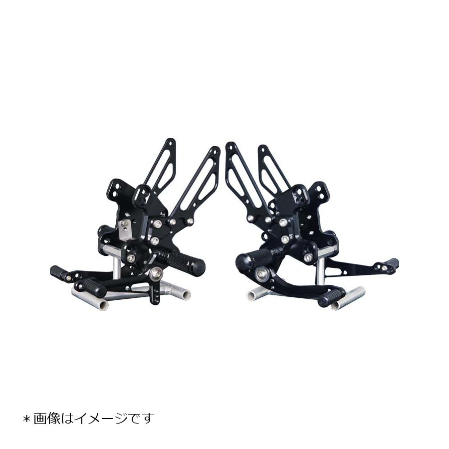 BABY FACE (ベビーフェイス) バックステップ 8ポジション 正チェンジのみ アルミ ブラック NINJA1000[ニンジャZ1000SX] 002-K021BK