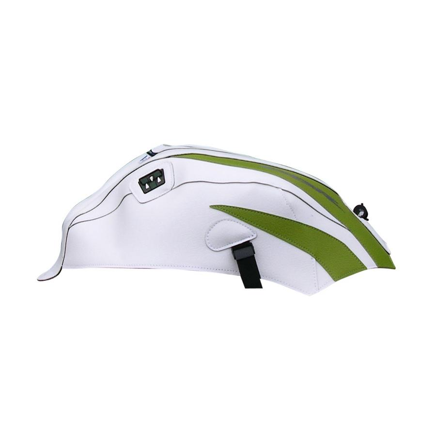 BAGSTER (バグスター) タンクカバー ホワイト/グリーン CBR600RR 1534E