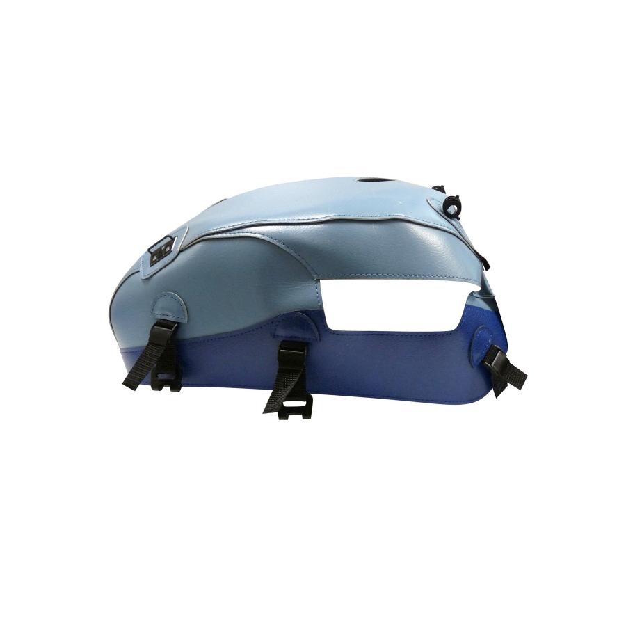 BAGSTER (バグスター) タンクカバー ライトブルー/ブルー ボンネビル BONNEVILLET100/SE (10) 1568N|バイクパーツ・用品 ラバーマーク