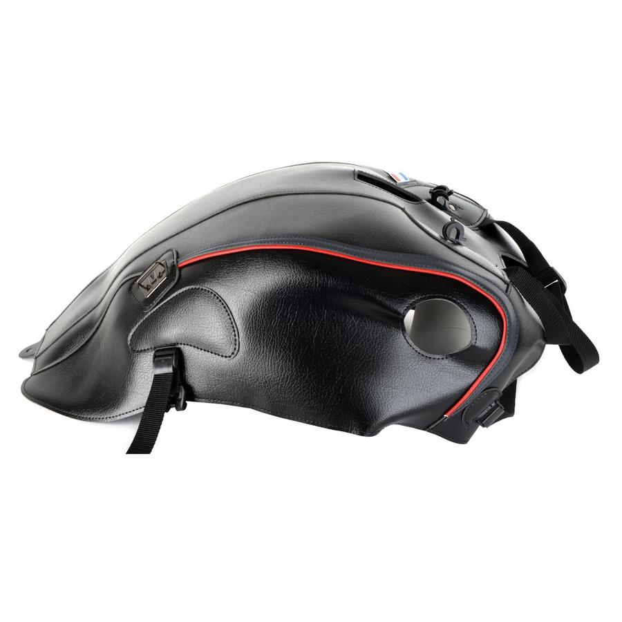 BAGSTER (バグスター) タンクカバー ブラック/ガンメタ/レッド CB1100 1646C｜バイクパーツ・用品　ラバーマーク