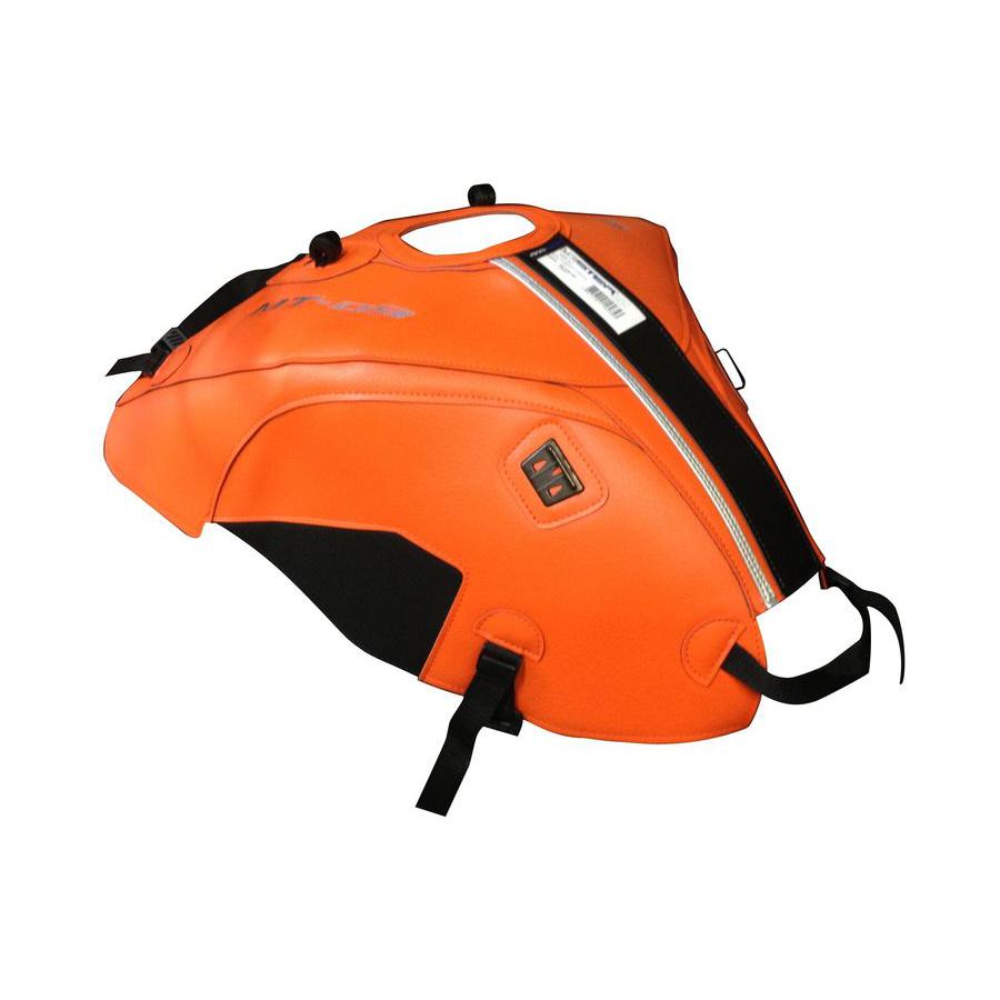 BAGSTER (バグスター) タンクカバー オレンジ/ブラック/シルバー MT-09 1661C|バイクパーツ・用品 ラバーマーク