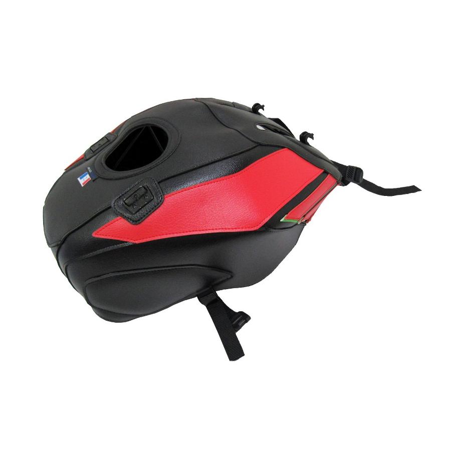 BAGSTER (バグスター) タンクカバー ブラック/レッド TUONO V4R/RR/FACTORY 1686F｜バイクパーツ・用品　ラバーマーク 26,862円