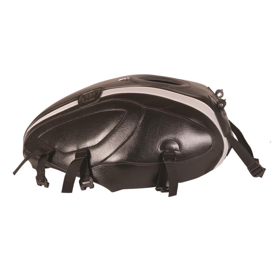 BAGSTER (バグスター) タンクカバー ブラック/シルバー XSR900 ABS 1718D｜バイクパーツ・用品　ラバーマーク
