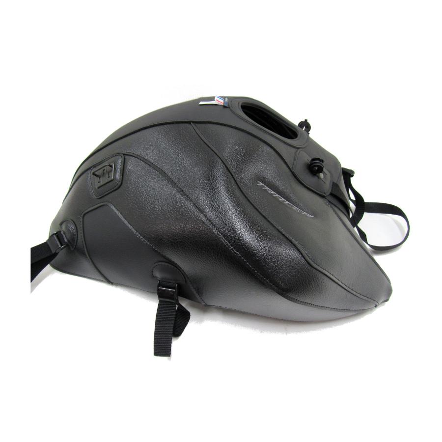 BAGSTER (バグスター) タンクカバー マットブラック/ブラック MT-07 トラッカー TRACER 1720A|バイクパーツ・用品 ラバーマーク