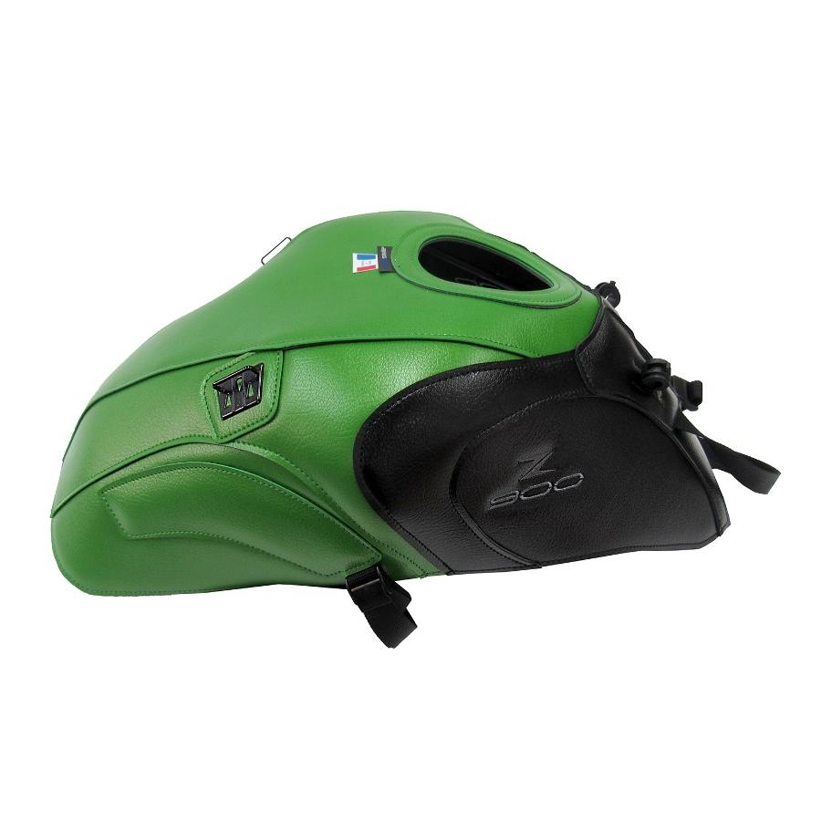 BAGSTER (バグスター) タンクカバー グリーン/ブラック Z900 1726I｜バイクパーツ・用品　ラバーマーク