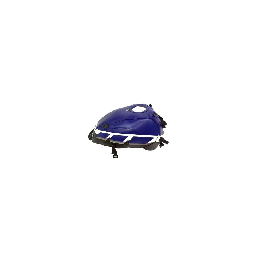 BAGSTER (バグスター) タンクカバー ブルー/ホワイト/ブラック XJR1300 00 1292M|バイクパーツ・用品 ラバーマーク