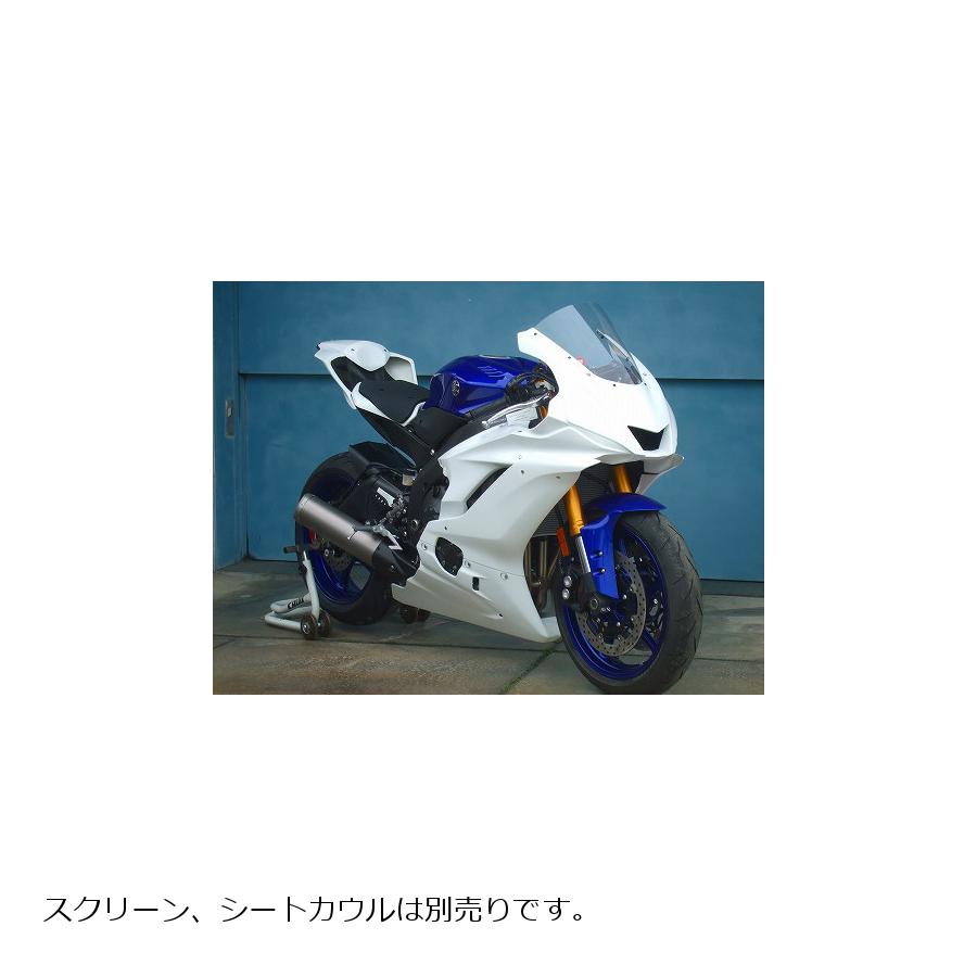 クレバーウルフ フルカウル レーシング 白ゲル YZF-R6 17 17R6-001-00 ※キャンセル不可商品 超格安一点