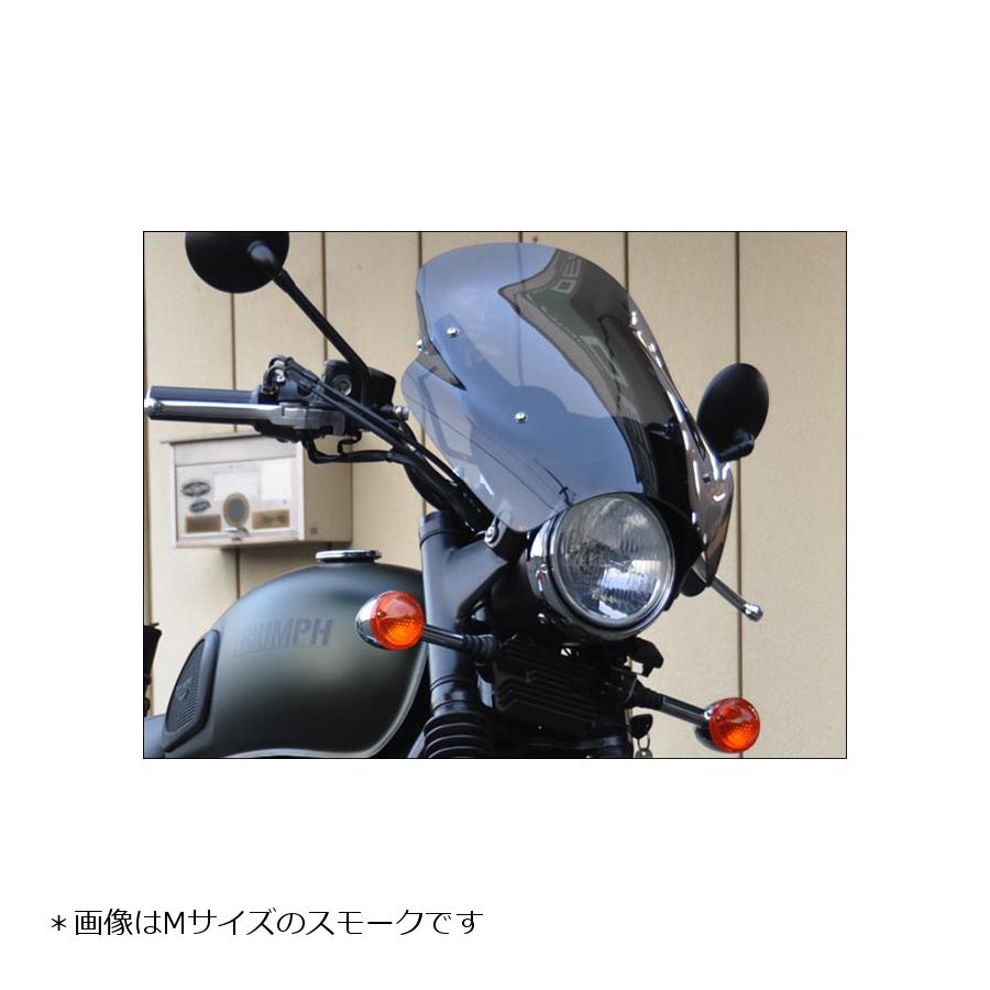 シックデザイン GUYRA シールド ボンネビルT100 SE スモーク Steve #L