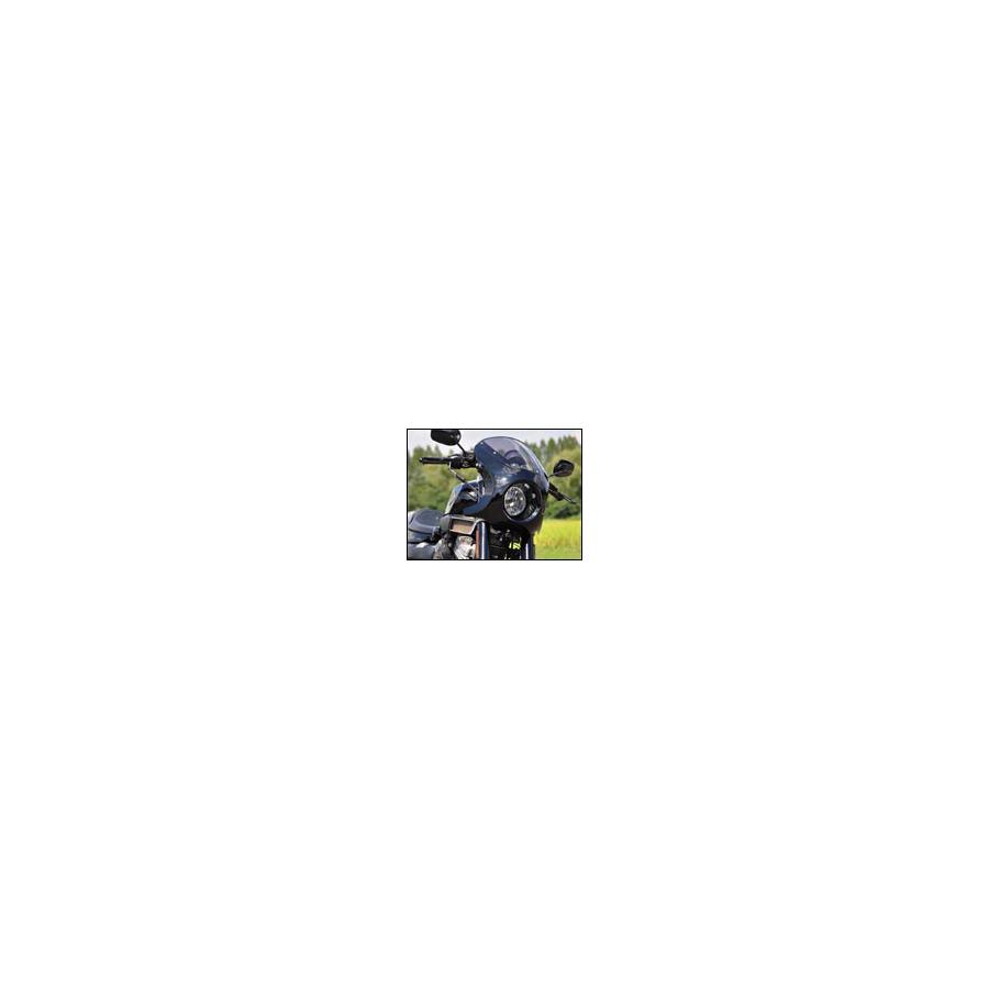 シックデザイン ティーラ ロケットヘッドカウル スモーク ミラージュオレンジパール XR1200