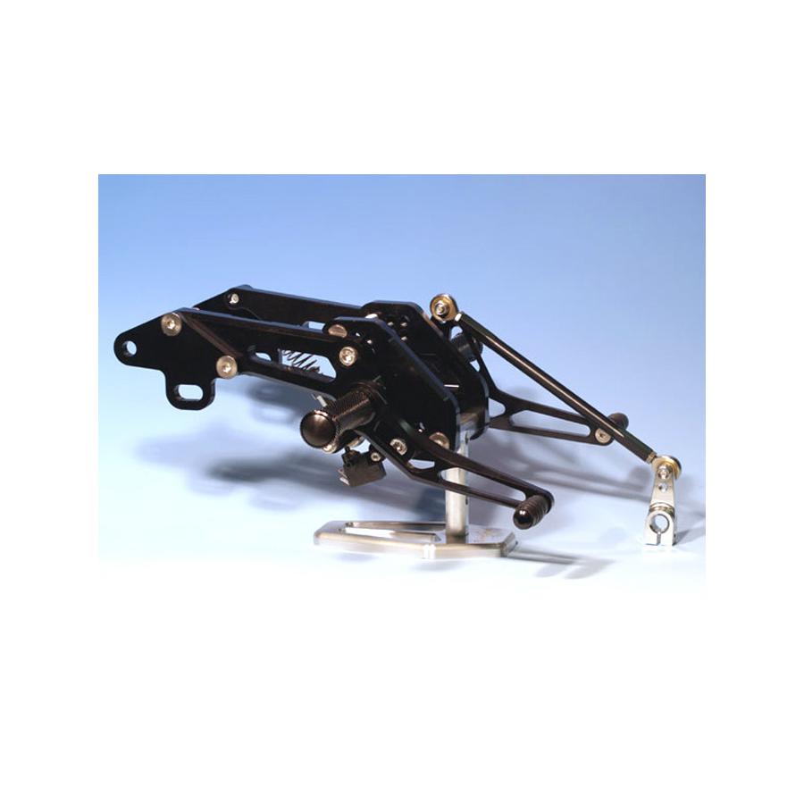 WOODSTOCK(ウッドストック) ステップキット 4POS ブラック Z1000R WBS-K17-BB