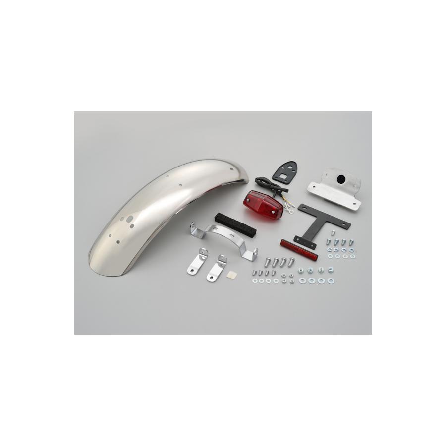 Daytona (デイトナ) SUSハーフリアフェンダールーカステール付きSR｜バイクパーツ・用品　ラバーマーク