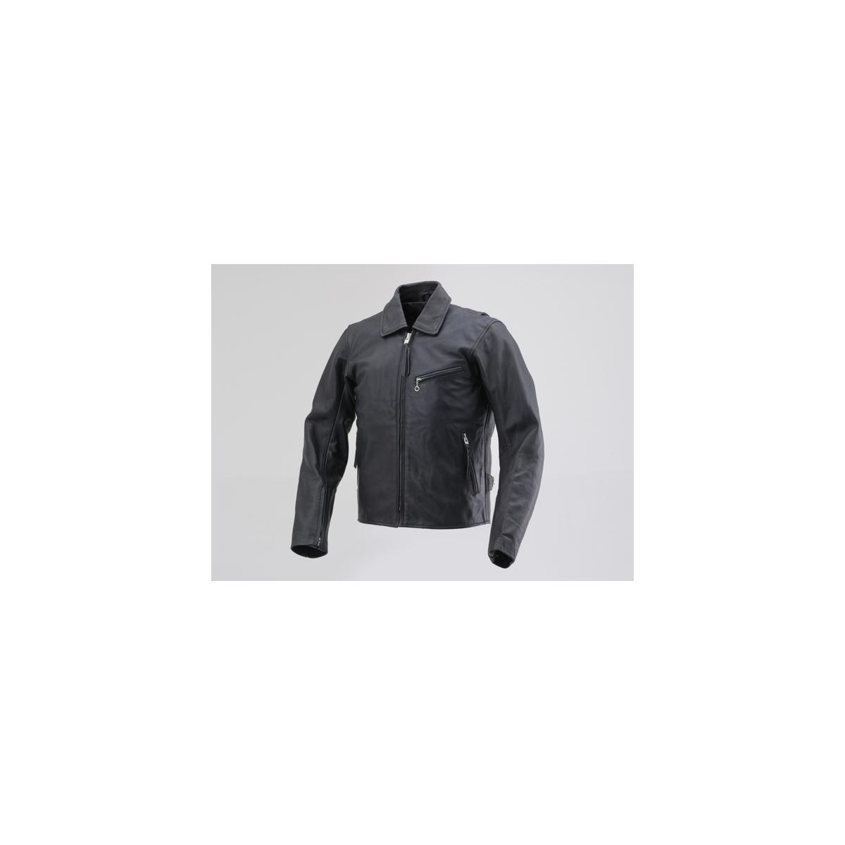 Daytona (デイトナ) DL002 SレザーJKカイキン シングルライダースジャケット ブラック Lサイズ 24526｜バイクパーツ・用品　ラバーマーク