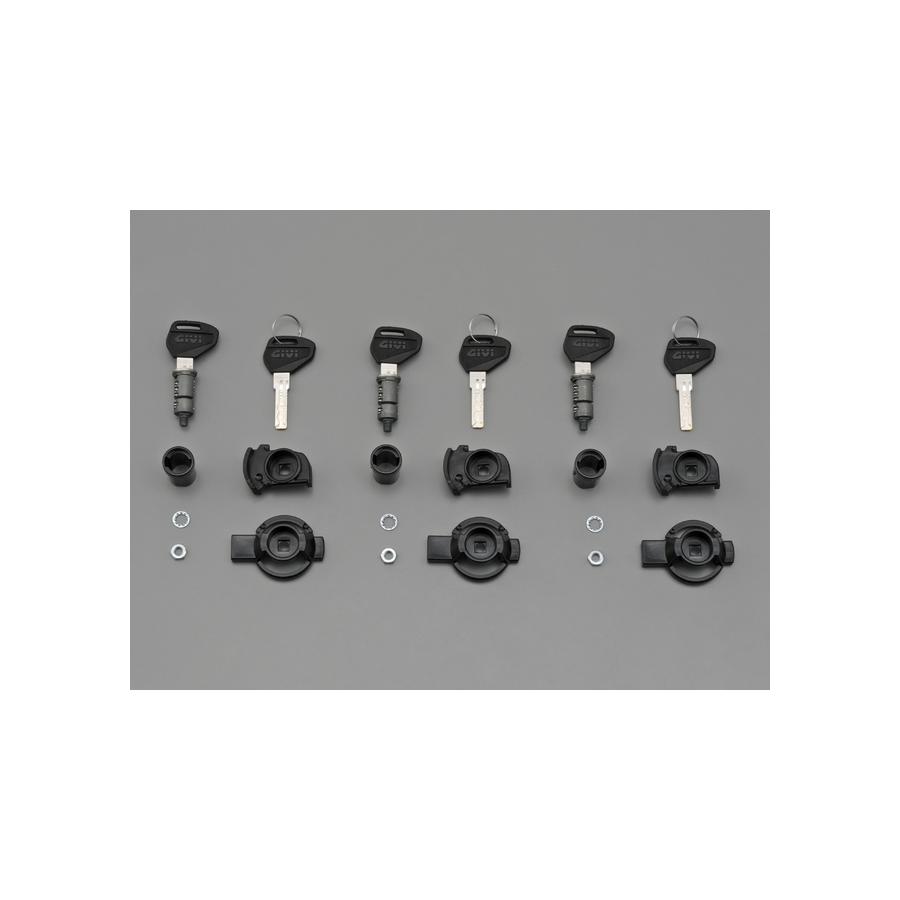 Daytona (デイトナ) GIVI SL103 Sロックセイムキーセット3 77303｜バイクパーツ・用品　ラバーマーク 11,138円