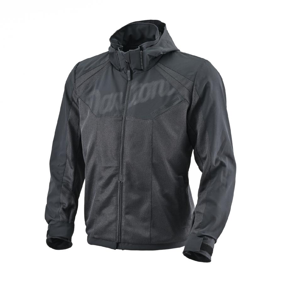 Daytona (デイトナ) DJ-023 ストリートデュアルパーカー ブラック/XL 49729|バイクパーツ・用品 ラバーマーク