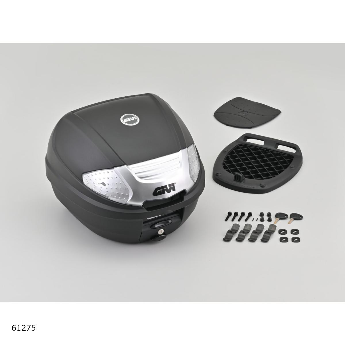 Daytona (デイトナ) GIVI E300NT2BD リアボックス モノロック 30L シルバーレンズ 61275